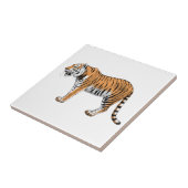 tijger tegeltje (Zijkant)