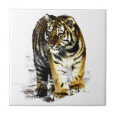 tijger tegeltje (Voorkant)