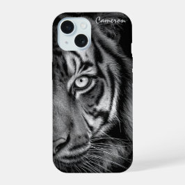 Tijger telefoonhoesje – Aanpasbaar iPhone 15 Case
