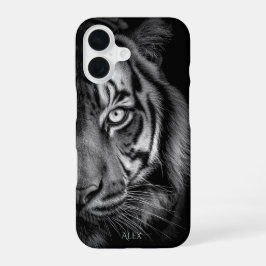 Tijger telefoonhoesje – Aanpasbaar iPhone 16 Hoesje