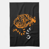 tijger theedoek (Verticaal)