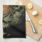 tijger theedoek (Quarter Fold)