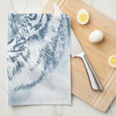 tijger theedoek (Quarter Fold)