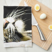 tijger theedoek (Quarter Fold)