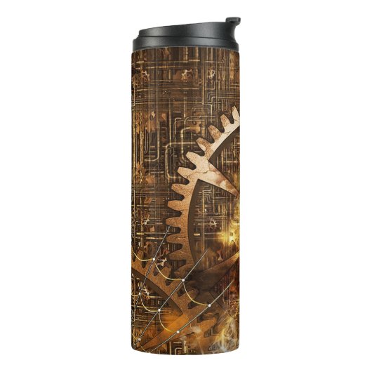 tijger thermosbeker (Gedraaid links)