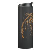 Tijger  thermosbeker (Gedraaid links)