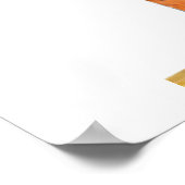 Tijger, tijger, verbluffende helderheid poster (Hoek)