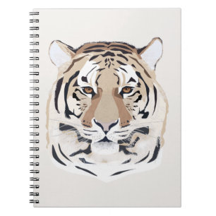 Tijger, tijgergezicht, symbool van 2022 notitieboek