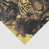 tijger tissuepapier (Detail)