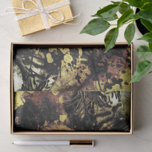 tijger tissuepapier (Geschenk)