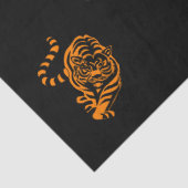 tijger tissuepapier (Detail)