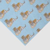 tijger tissuepapier (Detail)