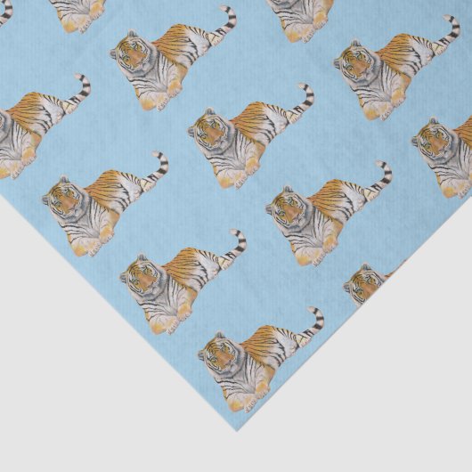 tijger tissuepapier (Detail)