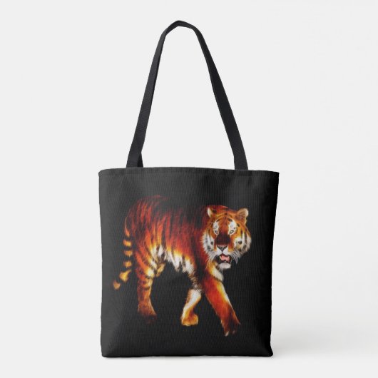 tijger tote bag (Achterkant)