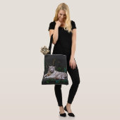 tijger tote bag (Op model)