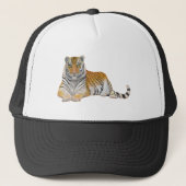 tijger trucker pet (Voorkant)
