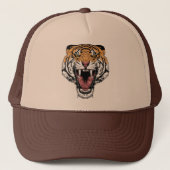tijger trucker pet (Voorkant)