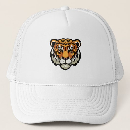 tijger trucker pet (Voorkant)