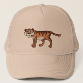 tijger trucker pet (Voorkant)