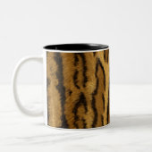 tijger tweekleurige koffiemok (Links)