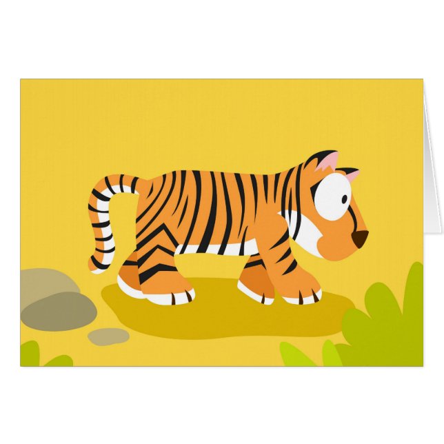 Tijger uit mijn wereld dierentuin (Voorkant Horizontaal)