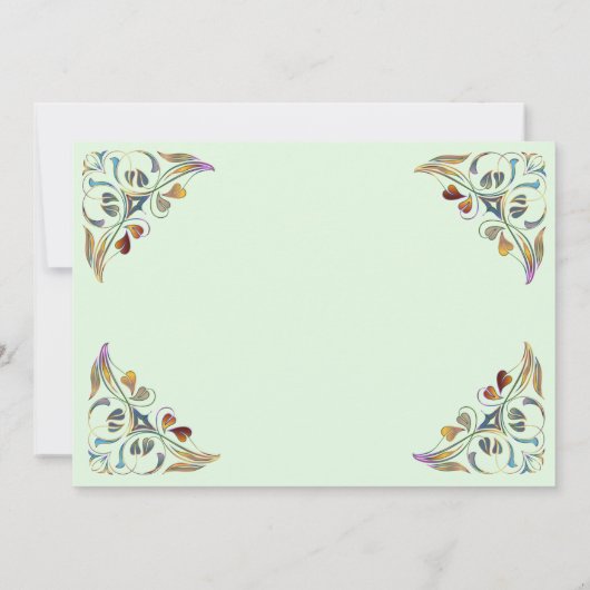 Tijger Uitnodiging (Achterkant)