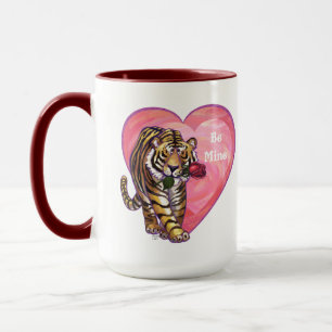 Tijger Valentijnsdag Mok