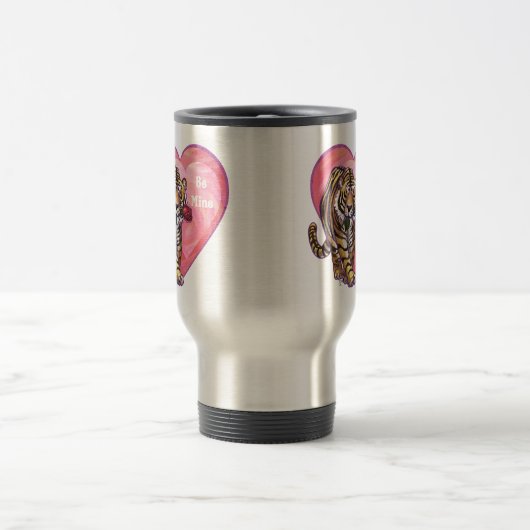 Tijger Valentijnsdag Reisbeker (Center)