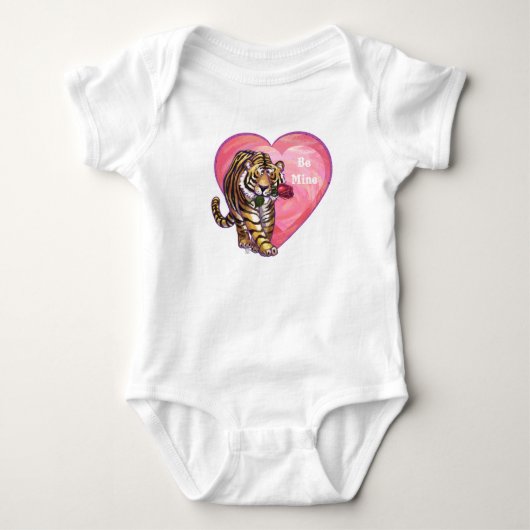 Tijger Valentijnsdag Romper (Voorkant)