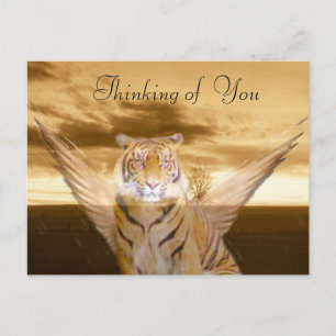 Tijger van de liefde_ briefkaart