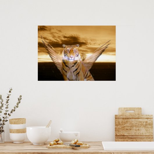 Tijger van hoop_ poster (Keuken)