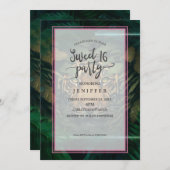 Tijger verbergt zich in het gebladerte kaart (Voorkant / Achterkant)