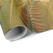 Tijger verrast in een tropisch Storm Cadeaupapier (Rol Hoek)