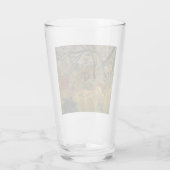 Tijger verrast in een tropisch Storm Glas (Achterkant)