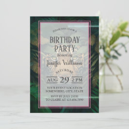 Tijger verstopt in gebladerte kaart