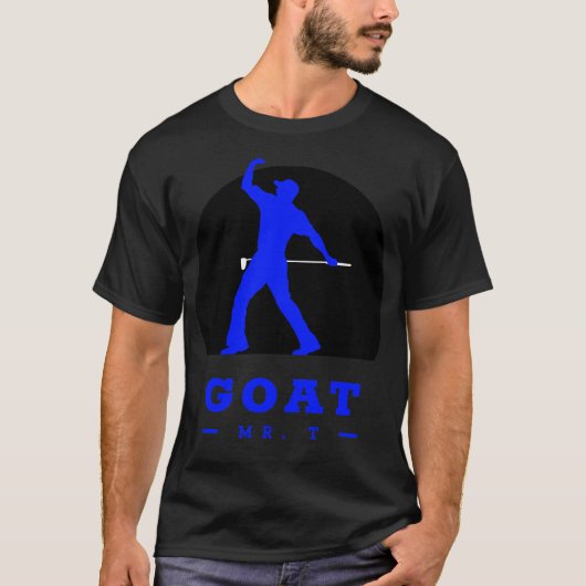 Tijger viering GOAT 1 T-shirt (Voorkant)