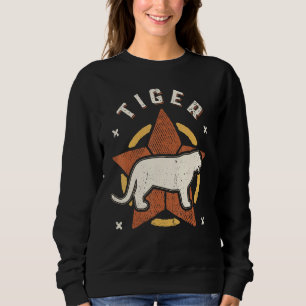 Tijger Vintage Retro Klassiek Dier Trui