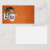 Tijger Visitekaartjes (Voorkant / Achterkant)