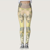 Tijger Vlinder  Leggings (Voorkant)