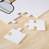 Tijger Voetbal Soccer Legpuzzel (Zijkant)