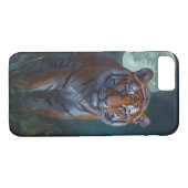 Tijger & Volle Maan Case-Mate iPhone Case (Achterkant (Horizontaal))