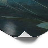 Tijger & Volle Maan Perfect Poster (Hoek)