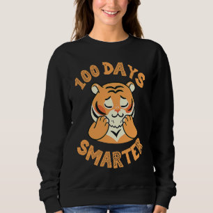 tijger voor 100ste schooldag 100 dagen slimmer trui