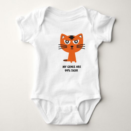 Tijger voor Baby! Romper (Voorkant)