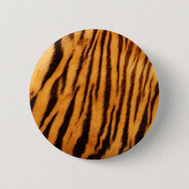 tijger voor huidafdrukken ronde button 5,7 cm
