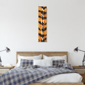 Tijger Voor/Naam/Achternaam Canvas Afdruk (Insitu (Slaapkamer))