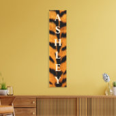 Tijger Voor/Naam/Achternaam Canvas Afdruk (Insitu (Woonkamer))