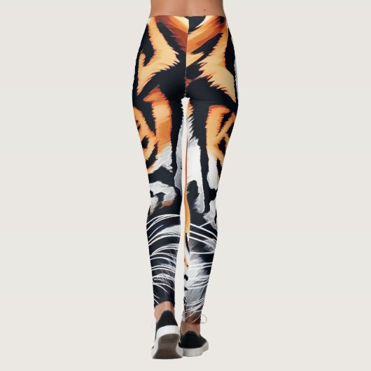 Tijger vrouwen Leggings (Achterkant)
