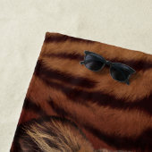 Tijger w/out jouw tekst strandlaken (In situ)