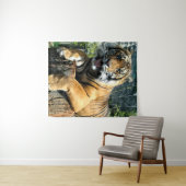 tijger wandkleed (In Situ (horizontaal))